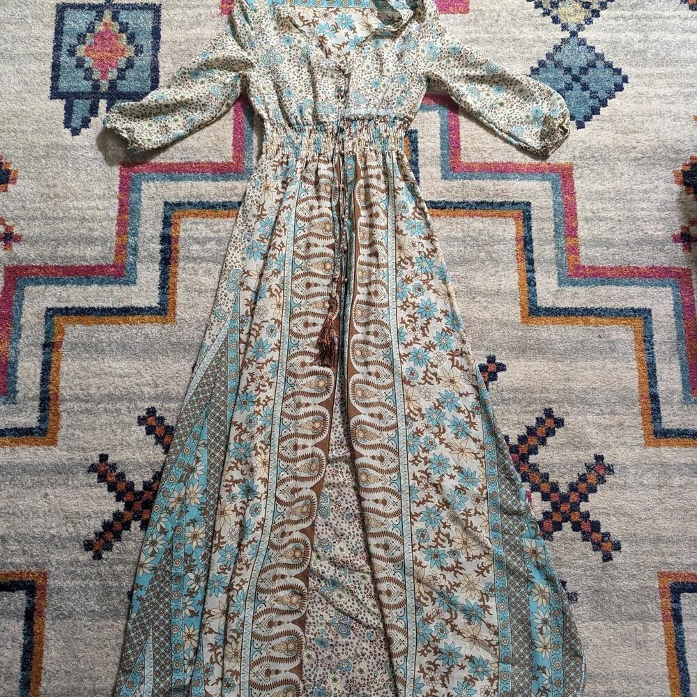 Boho Sheer Maxi Dress
